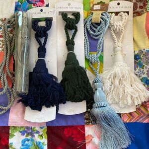 A lot of Assorted Curtain Tie-Back 🔥for one price